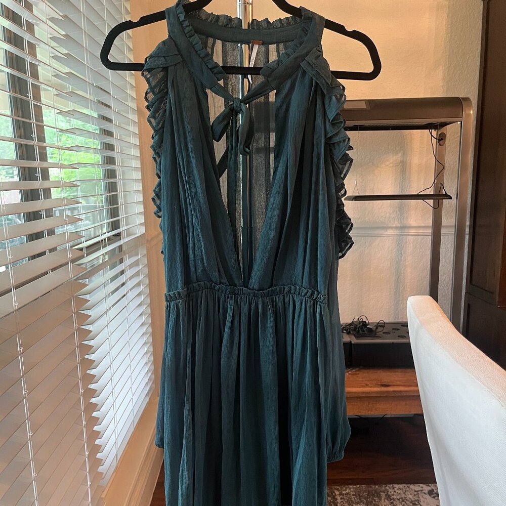 Free People You and I Cold Shoulder Mini Dress